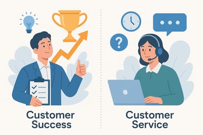 Customer Success vs. Customer Service: What's the Difference?