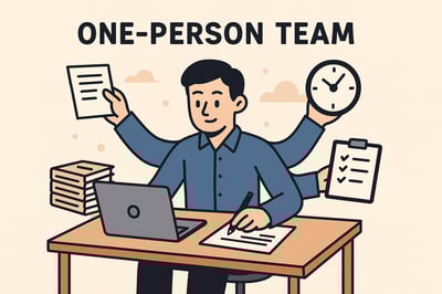 Managing Workload as a One-Person Team: Tips and Tricks