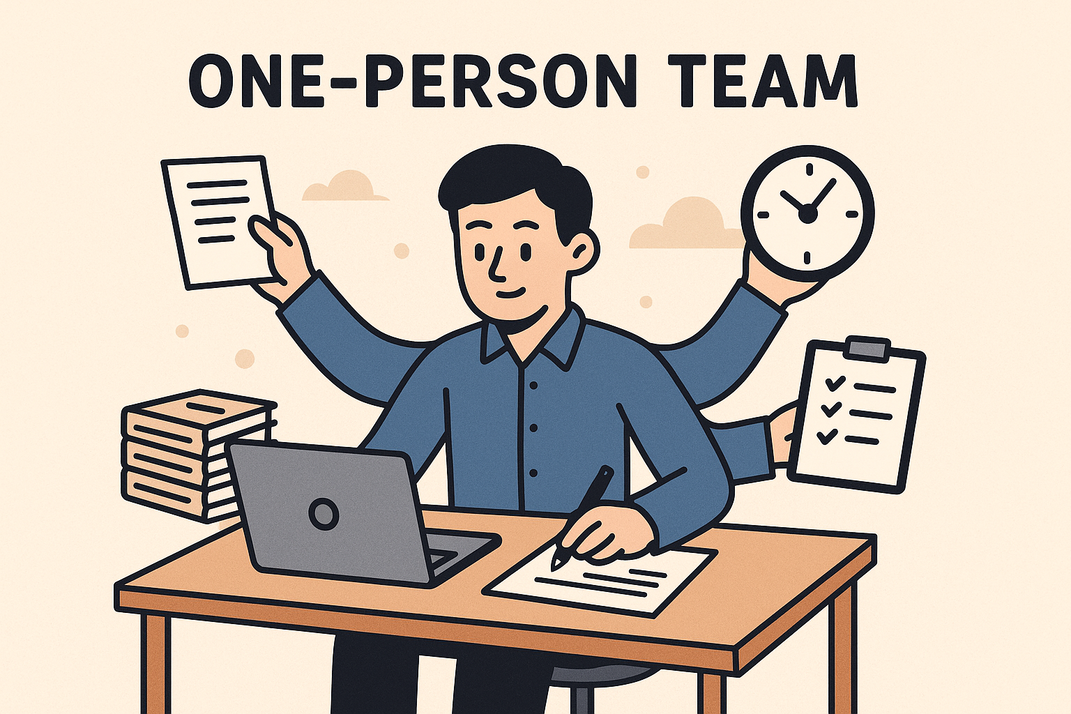 Managing Workload as a One-Person Team: Tips and Tricks